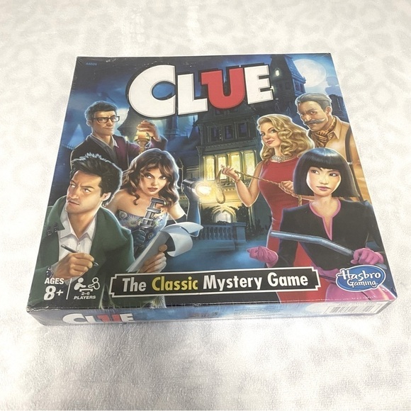 Hasbro Gaming Clue The Classic Mystery Board Game New Unopened Box - Picture 1 of 4